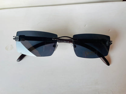 Cartier-Rimless Sunglasses