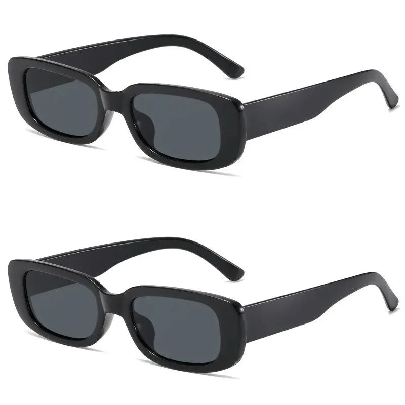 Retro Rectangle Sunglasses