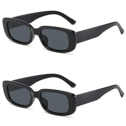 Retro Rectangle Sunglasses