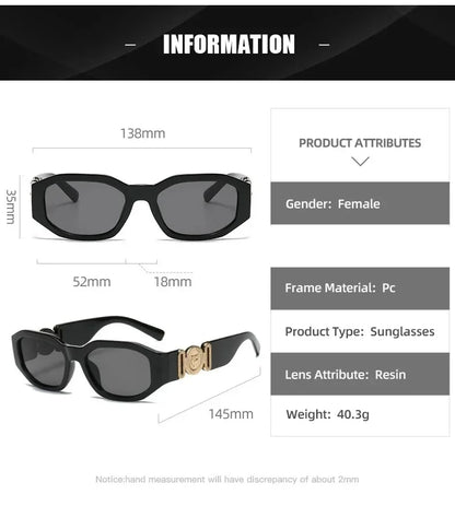 Retro Irregular Square Sunglasses