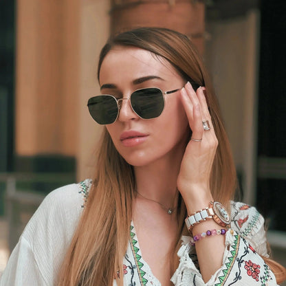 hexagonal sunglasses My Store